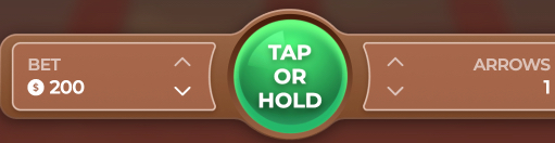 Use tap or hold to fire 